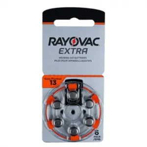 Royovac Size-13 Hearing Aid Battery – 6 Pieces Pack
