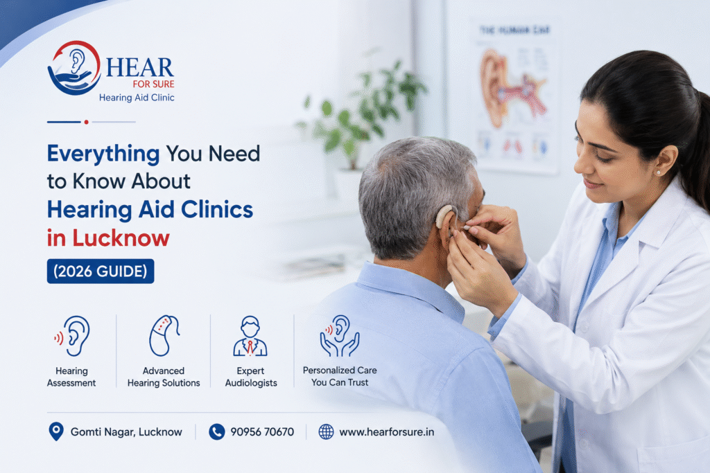 Everything You Need to Know About Hearing Aid Clinics in Lucknow 2026