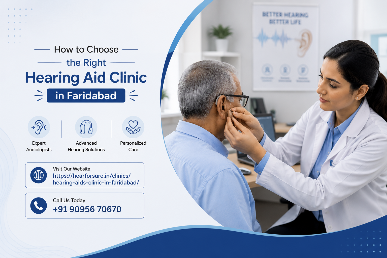 How to Choose the Right Hearing Aid Clinic in Faridabad
