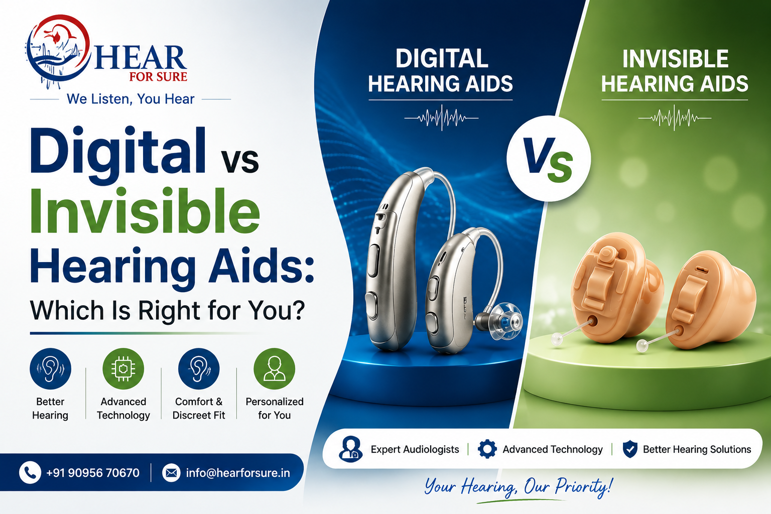 Digital vs Invisible Hearing Aids: Which Is Right for You