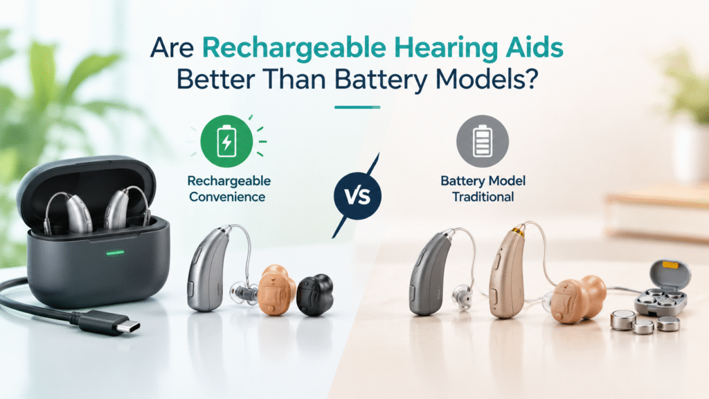 Are Rechargeable Hearing Aids Better Than Battery Models